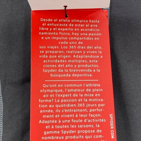 Spyder Active ProWeb Base Layer Pants Black Men's Size Medium - Picture 15 of 15